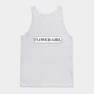 Flower girl on wedding day Tank Top